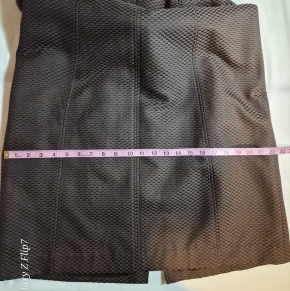 Talbots Petites Silk Blend Sheath Dress & Cropped Jacket Set Brown Size 16P - Picture 15 of 16